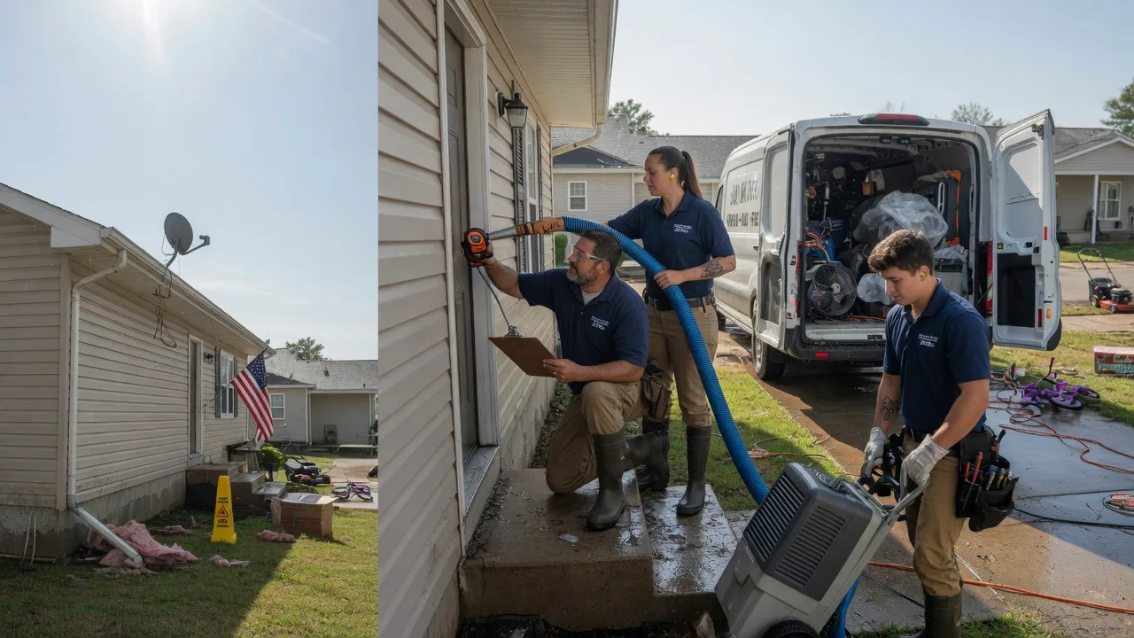 Ceiling Water Damage Restoration in Fleetwood, NC near me
